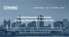 Desktop Screenshot of citadelinsuranceassociates.com