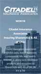 Mobile Screenshot of citadelinsuranceassociates.com